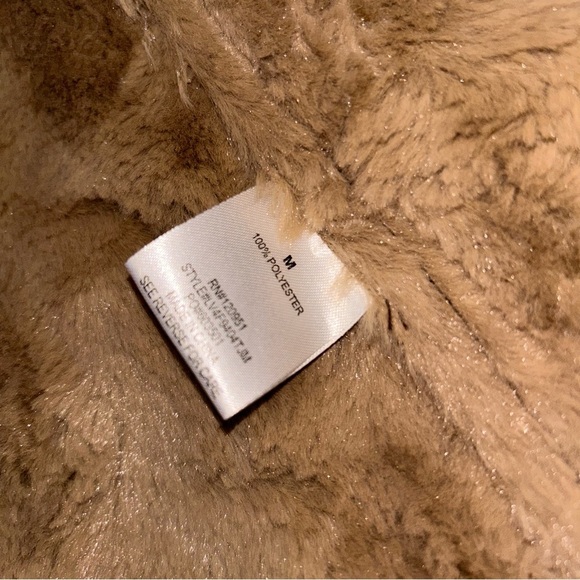 Olive & Oak brown faux suede and fur vest - Picture 5 of 7